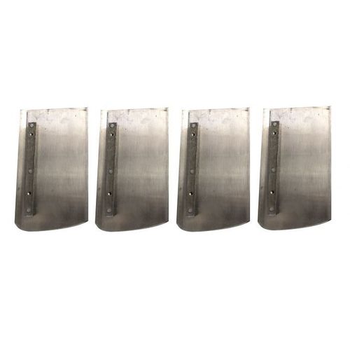 Varan Motors - LAME-S60 4 Pales de finition pour truelle mécanique (225x125mm), lames lisseuse mécanique