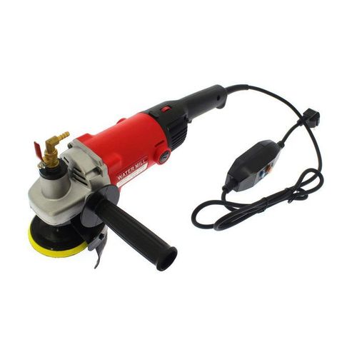 Varan Motors - NEWTG-06 Polisseuse à eau 1400W 230V, Ø100mm 1000-8100 rpm, Ponceuse à eau, ponceuse humide
