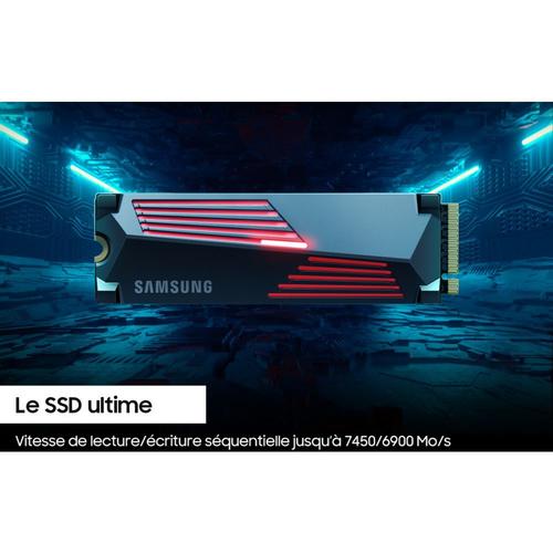 SAMSUNG 990 PRO SSD 2To M.2 NVMe PCIe 4.0 - MZ-V9P2T0GW