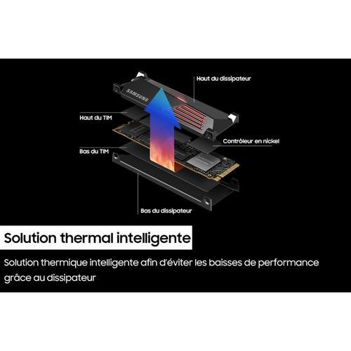 Samsung 990 PRO MZ-V9P2T0GW - SSD - chiffré - 2 To - interne - M.2