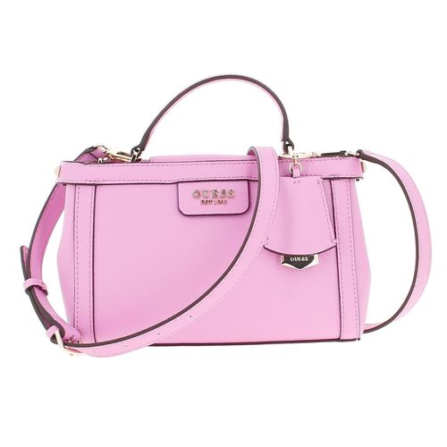 Sac à main Guess Eco angy small society satchel Rose