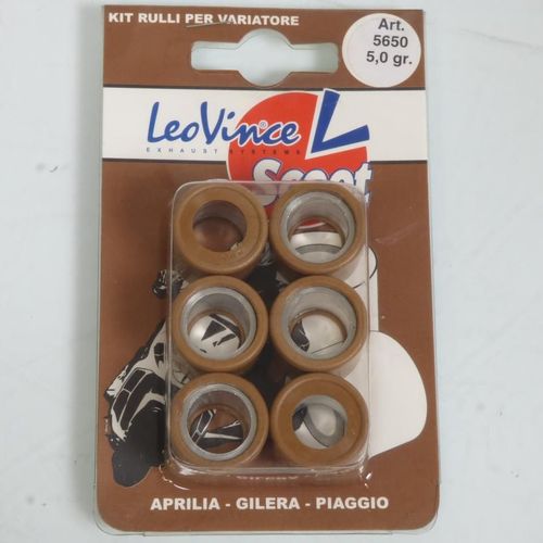 Galet Rouleau De Variateur Leovince Pour Scooter Suzuki 125 Burgman 2007 À 2020 20x17 5grs Neuf