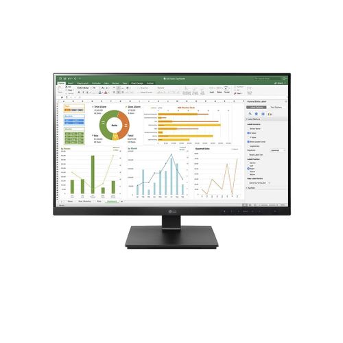 68,6cm/27'' (1920x1080) Lg 27bn65yp-b 16:9 5ms Ips Hdmi Dp Usb Dvi Pi