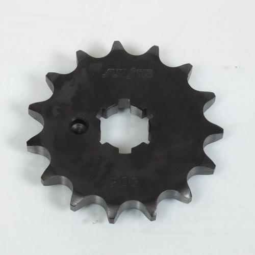 Pignon De Sortie De Boite Sunstar Pour Moto Yamaha 200 Cs 1970 À 1972 15 Dents / Avg Neuf