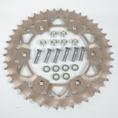 Couronne De Transmission Sunstar Pour Moto Ktm 690 Enduro R 2008 À 2019 46 Dents / Arg Neuf