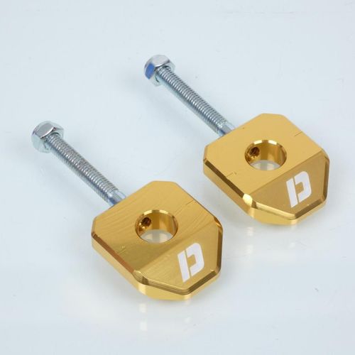 Tendeur Chaîne De Transmission Doppler Pour Moto Derbi 50 Senda Sm Drd Ø12mm / Or Neuf