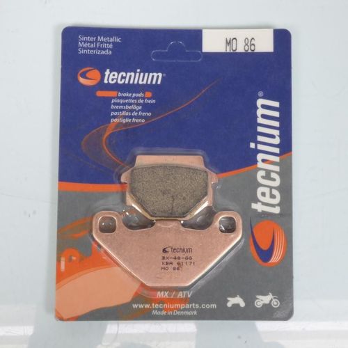 Plaquette De Frein Tecnium Pour Moto Ktm 125 Gs 1992 À 1993 Ar Neuf