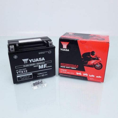 Batterie Sla Yuasa Pour Scooter Honda 250 Cn Helix/Spazio 1988 À 1998 Neuf