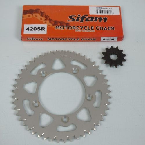 Kit Chaîne Sifam Pour Moto Ktm 65 Sx 1999 À 2001 12x49 Neuf