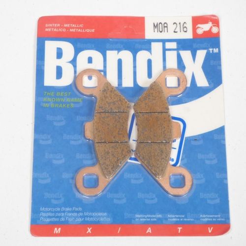 Plaquette De Frein Bendix Pour Quad Polaris 335 Sportsman 1999 - 2001 Moa216 Neuf