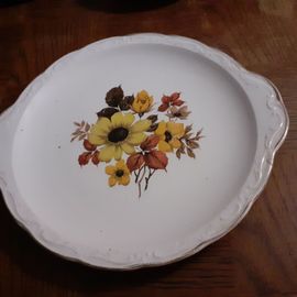 Plat À Gateaux Digoin & Sarreguemines