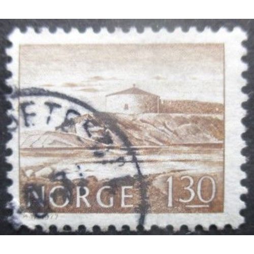 Norvege N°696 Forteresse Steinvik Oblitéré
