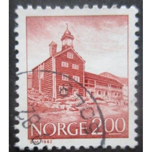 Norvege N°812 Résidence Royale Dovre Oblitéré