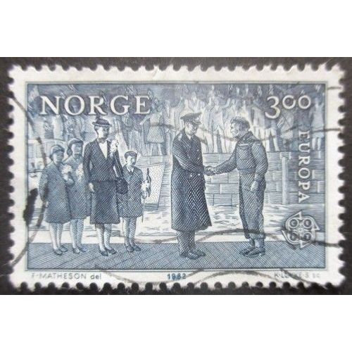 Norvege N°822 Europa Oblitéré