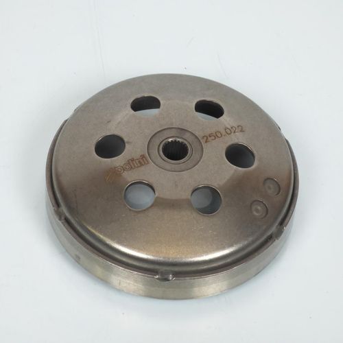 Cloche D Embrayage Polini Pour Scooter Gilera 50 Stalker Avant 2020 250.022 / Evo Diamètre 107mm Neuf