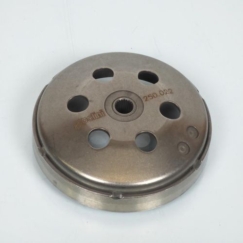Cloche D Embrayage Polini Pour Scooter Piaggio 50 Zip 2t Avant 2020 250.022 / Evo Diamètre 107mm Neuf