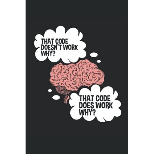 The Code Doesn't Work Why The Code Works Why?: Programmer Notebook / Journal 6x9 Inches - 100 Lined Pages - Perfect For Coders And Programmers