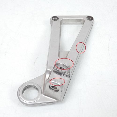 Platine Repose Pied Passager Droit Pour Moto Ducati 750 Ss Ie 1999 À 2002 82410451a