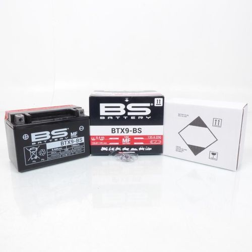 Batterie Bs Battery Pour Quad Adly 500 S Ii 4x2 2010 À 2014 Ytx9-Bs / 12v 8ah Neuf