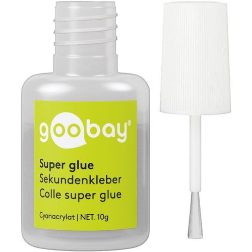 Colle Super Glue 10 g Goobay / Fixpoint