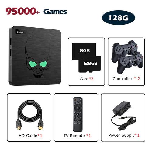 Beelink Super Console X King Retro Video Game Consoles Wifi 6 Tv Box For Psp/Ps1/Ss/Dc Android 9 Amlogic S922x With 117000 Games