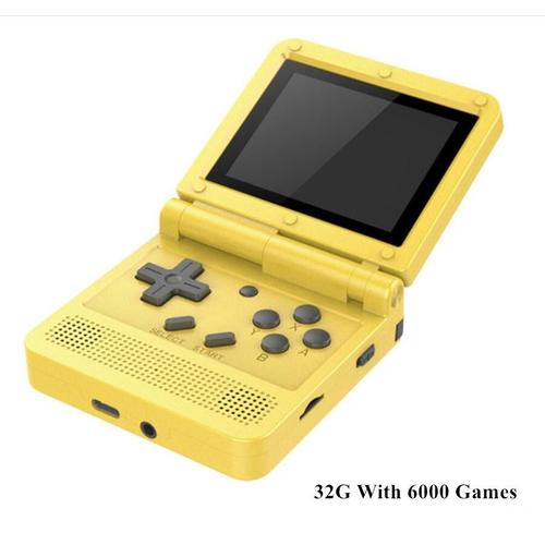 Powkiddy V90 3.0 Inch Ips Screen Open Source Game Console 64gb Mini Pocket Retro Handheld Video Games Consoles Player Gaming Box