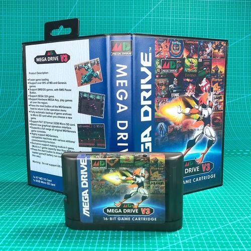 Ky Technology Edmds V3 Pro Updated 1200 In 1 Game Cartridge For Usa/ Japan /European Sega Genesis Mega Drive Megadrive Console