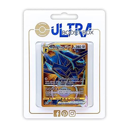 Dialga Originel VSTAR SWSH256 Full Art - Ultraboost X Epée Et Bouclier 10 Astres Radieux
