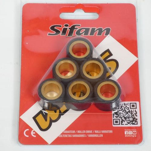 Galet Rouleau De Variateur Sifam Pour Scooter Suzuki 125 Burgman 2002 À 2011 20x15 13grs Neuf