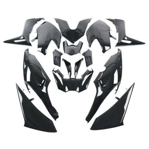Kit Carénage P2r Pour Scooter Yamaha 560 T-Max Après 2020 Noir Brillant Neuf