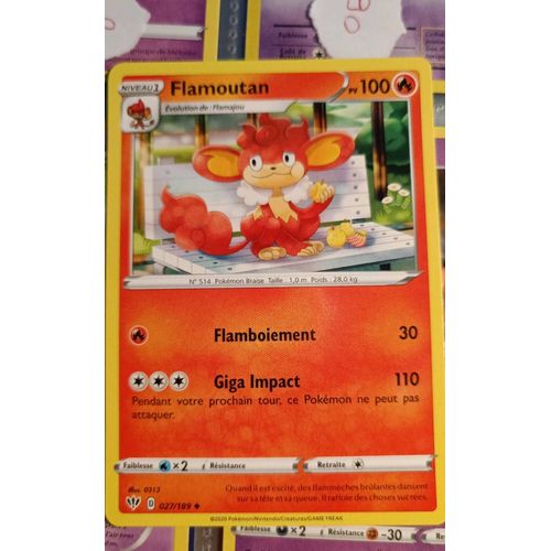 Pokémon Flamoutan 027/189