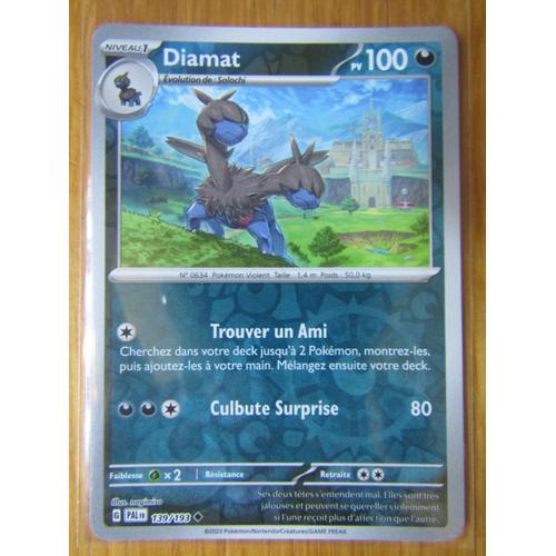 Diamat - Reverse - 139/193 - Evolutions À Paldea