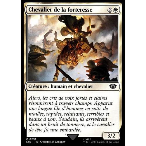 Chevalier De La Forteresse - Magic - Le Seigneur Des Anneaux - Chroniques De La Terre Du Milieu - C - 291