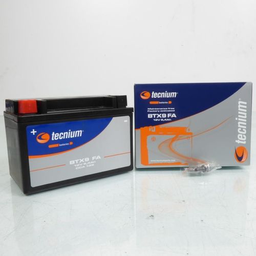 Batterie Sla Tecnium Pour Moto Ktm 620 Duke E 1995 À 1999 Ytx9-Bs / 12v 8ah Neuf