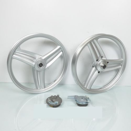 Jantes À Bâtons Grise 17x1.6 Pouces Type Grimeca Pour Mobylette Peugeot 103