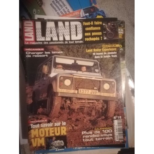 Land Mag 18 De 2001 Land Rover Trek,Range Halt Up