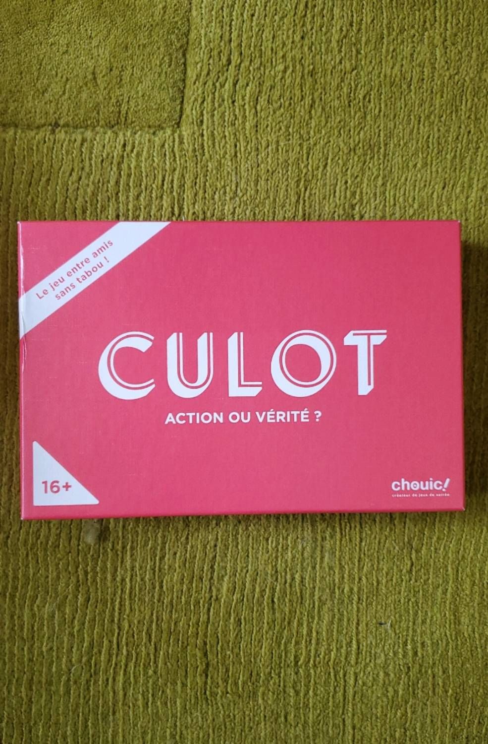 ? Jeu "Culot" ?