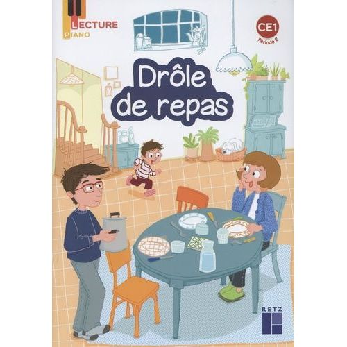 Album Piano Ce1 Période 2 Drôle De Repas - Pack De 5 Exemplaires