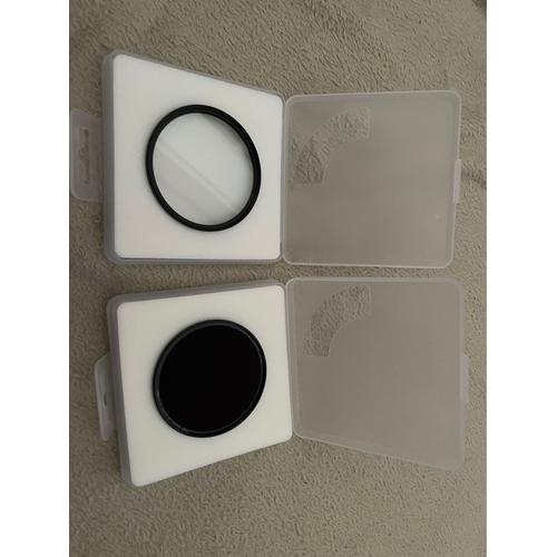 Lot de deux filtres objectifs NiSi 67mm