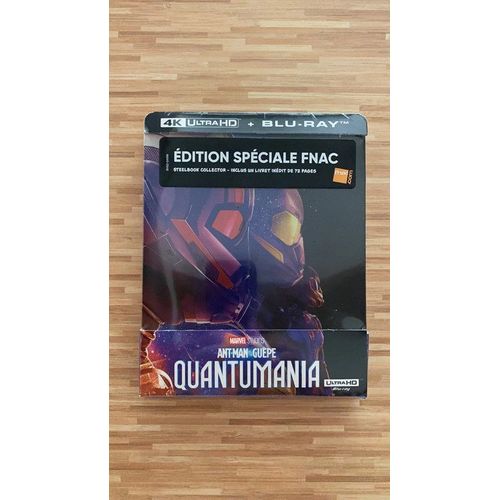 Ant-Man Et La Guêpe : Quantumania - Exclusivité Fnac Boîtier Steelbook - 4k Ultra Hd + Blu-Ray