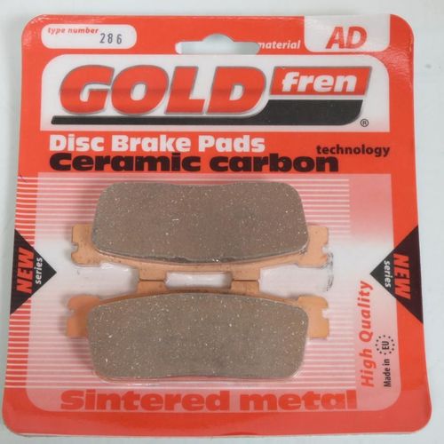 Plaquette De Frein Gold Fren Pour Scooter Sym 125 Gts Voyager 2006 À 2009 Avg/Ard Neuf