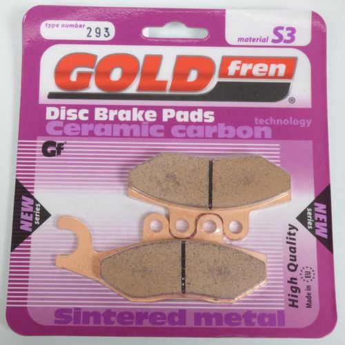 Plaquette De Frein Gold Fren Pour Scooter Piaggio 125 X9 Evolution 2005 À 2007 Avg Neuf