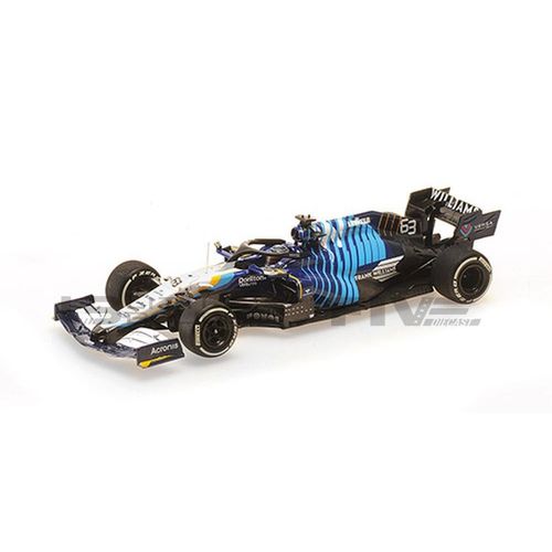 Minichamps 1/43 - 417212263 - Williams Fw43b - Saudi Arabian Gp 2021 (G. Russell)-Minichamps