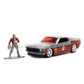 Jada Toys 1/32 33077s Ford Mustang Fastback With Star Lord Figure - 1969 Diecast Modelcar-Jada Toys