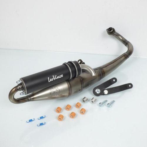 Pot D Échappement Leovince Pour Scooter Aprilia 50 Sr Motard Après 2012 Neuf
