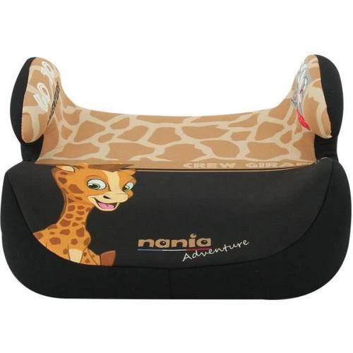 Siege Auto Rehausseur Bas Nania Topo - Isofix - Groupe 3 (22-36 Kg) - Girafe - Fabriqué En France