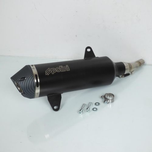 Silencieux D Échappement Polini Pour Scooter Piaggio 50 Zip Fast Rider 1993 À 1994 Neuf