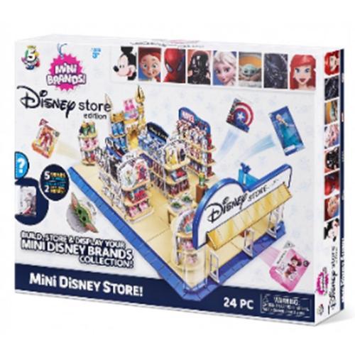 5 Surprise- Mini Brands Disney Store Magasin De Jouets Avec 2 Miniatures Exclusives 77267