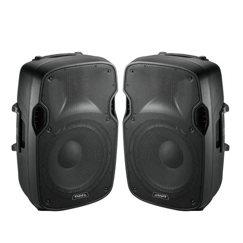 Paire d'enceinte passive - Ibiza Sound XTK12 -12"/30cm - 2x500W - en ABS moulé - Puissance 2x250W RMS