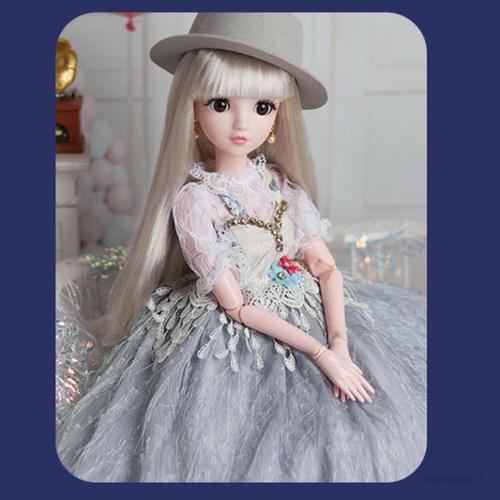 Almencla Bjd Poupées Filles Poupée 1/3 Balle Articulée Poupée Pour Enfants Fille Meilleur Cadeau Enfants Jouets Princesse Princesse Danielle